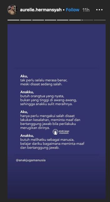 Instagram Story Aurel