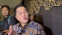 Erick Thohir Bicara Soal Rivalitas Dengan La Nyalla Di Bursa Ketum PSSI