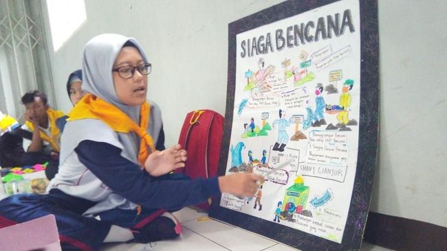 Lomba Mading PMR, Ajak Pelajar Siaga Bencana