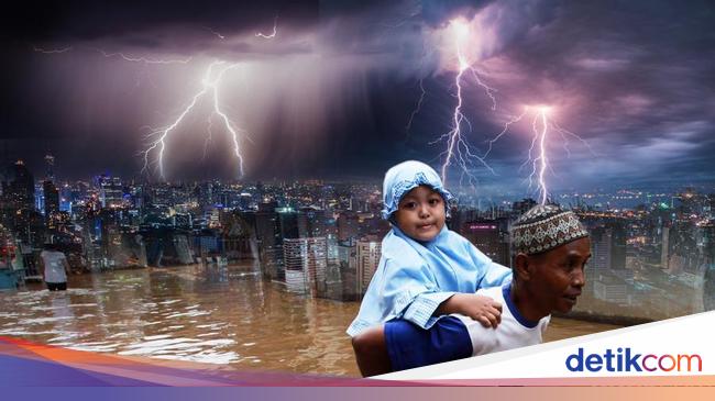 Banjir Jakarta Tersisa di 11 Titik, 35 Jiwa Mengungsi di Kampung Melayu