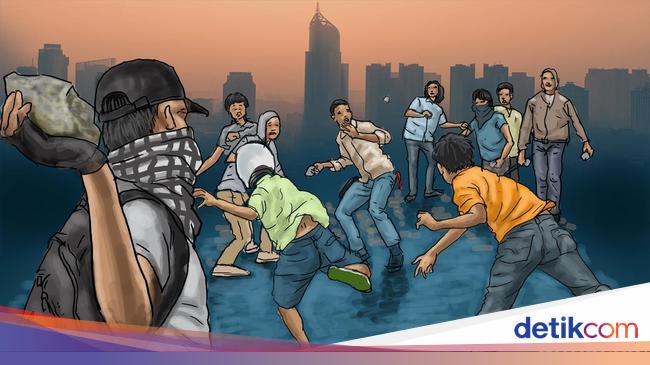 Polisi Tangkap 12 Remaja Tawuran di Tangerang, Tiga di Antaranya Perempuan