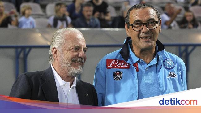 Bos Napoli Sindir Sarri: Resign Cuma Dilakukan Pecundang! - detik | Arenanews-1