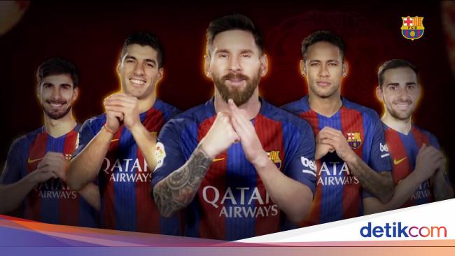 Gong Xi Fa Cai dari Lionel Messi cs