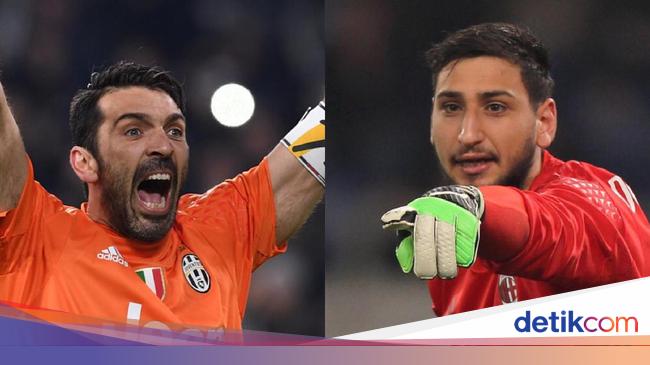 Gigio Donnarumma Vs Gigi Buffon Siapa Lebih Unggul