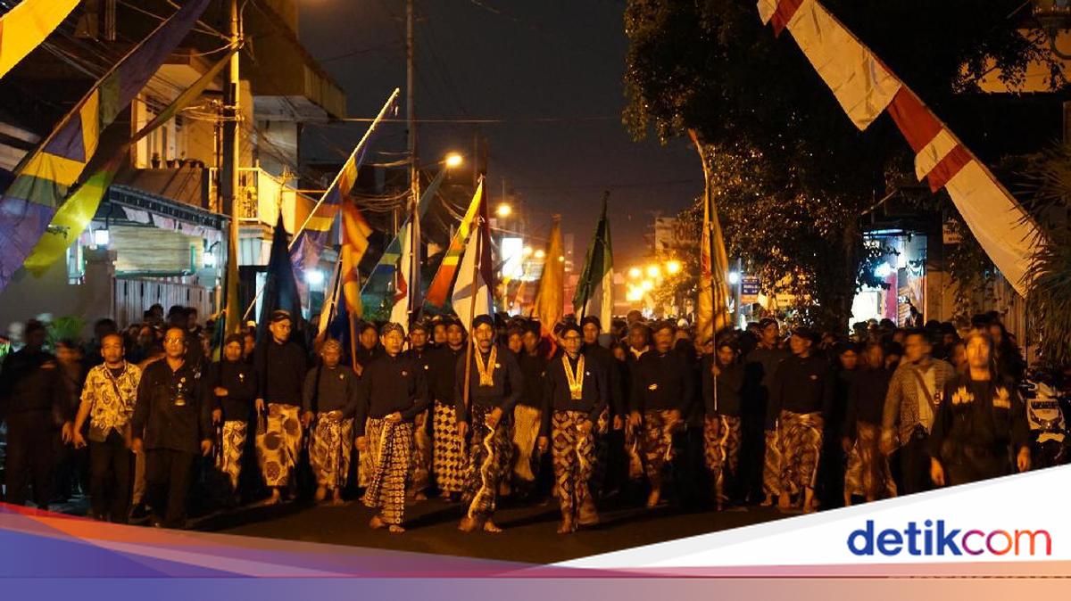 Besok Dab! Ini Rute Mubeng Beteng Malam 1 Suro 2026