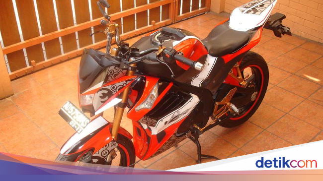  Modifikasi  Yamaha V Ixion Perpaduan Street dan Sport Bike