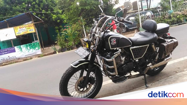  Modifikasi  Thunder 125 HD Hampir Davidson 