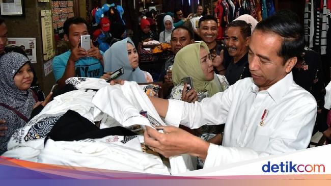 Jokowi Borong Produk UMKM di Bajo, Jan Ethes Dibelikan Bucket Hat