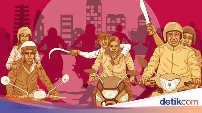 Viral Kelompok Pemuda Bersajam 'Serang' Permukiman di Jakpus, Polisi Selidiki