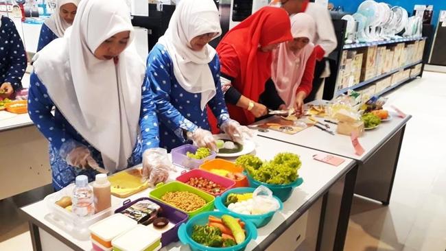 Kemeriahan Acara Lomba Menghias Bekal Sehat di Sidoarjo