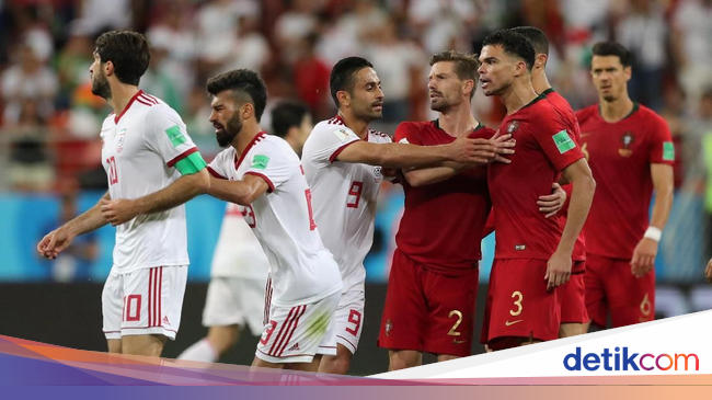 Hasil Pertandingan Piala Dunia 2018: Iran vs Portugal Skor 1-1