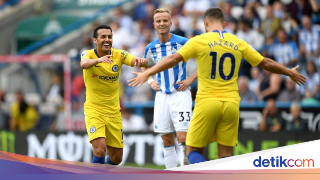 Hasil Liga Inggris: Chelsea Hantam Huddersfield 3-0