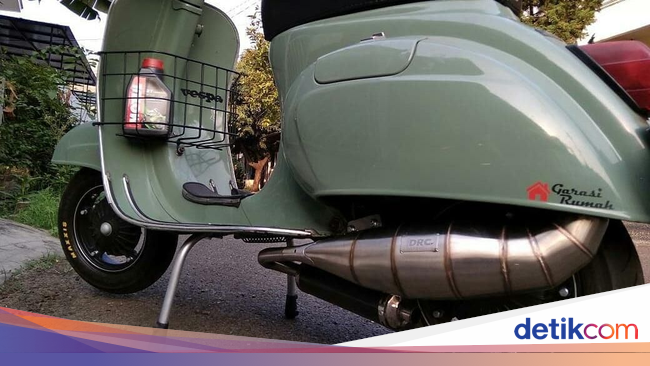 Lihat Mesin Vespa PTS Ini Bikin Ngiler!