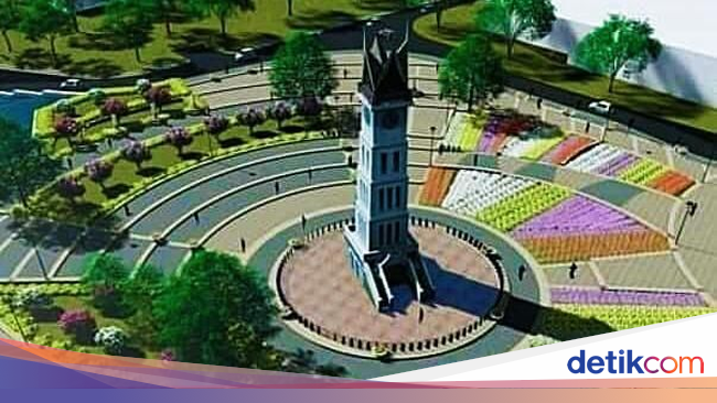 Walkot Bukittinggi Heran Desain Taman Jam Gadang Disebut Walkot Bukittinggi Heran Desain Taman Jam Gadang Disebut