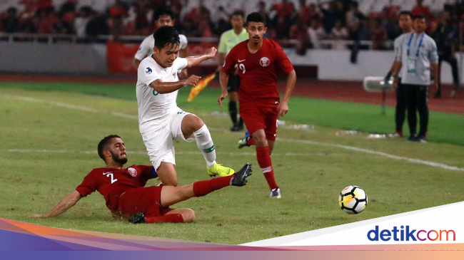 Hujan Gol Warnai Kekalahan Indonesia dari Qatar