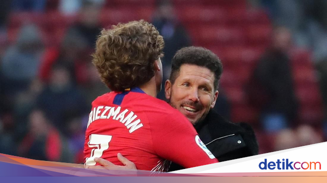 Tundukkan Levante 1-0, Atletico Madrid Rapatkan Jarak Ke Barcelona