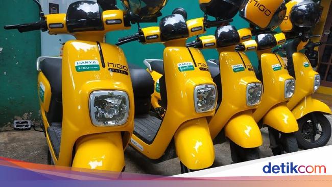 Motor Listrik Kuning Migo Motor Listrik Kuning Migo