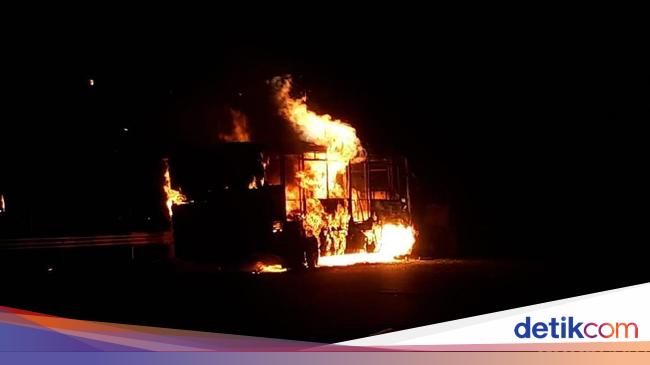 Kecelakaan Maut Bus Terbakar di Brasil, 32 Orang Tewas