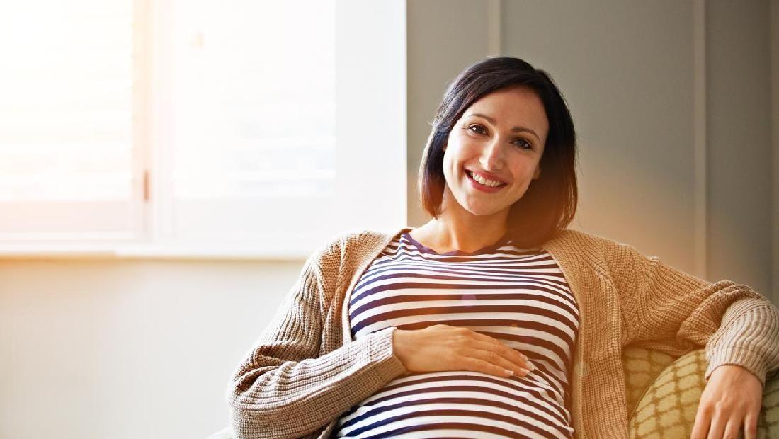 Pada saat seorang wanita memasuki kehamilan trimester akhir jumlah hormon