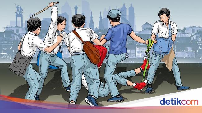 3 Pelajar di Tangerang Diamankan di Sekolah Usai Bacok Lawan saat Tawuran