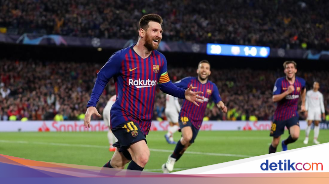  Messi  dan  Suarez  Menghukum Liverpool yang Tak Efektif di 