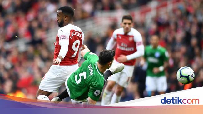 Hasil Liga Inggris Diimbangi Brighton Arsenal Sulit Finis Empat Besar