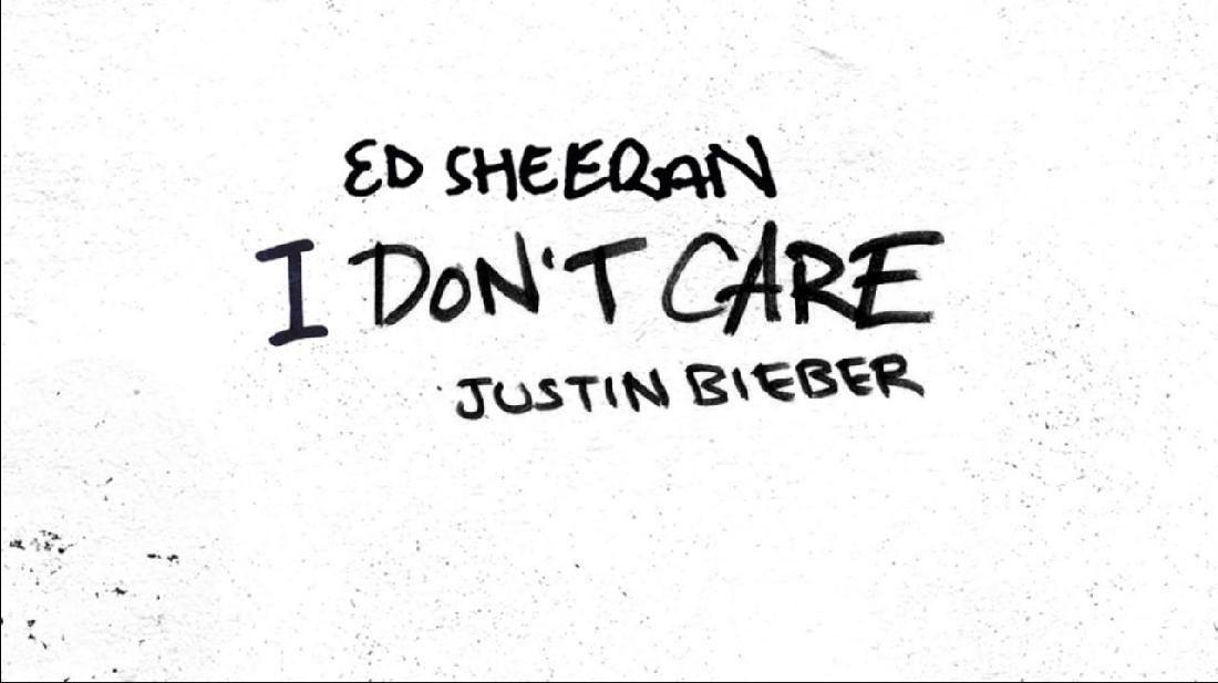 Lirik Lagu I Dont Care Justin Bieber Feat Ed Sheeran