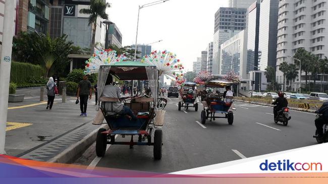 Legislator DKI Setuju Delman Dilarang di Bundaran HI: Bisa Tambah Macet