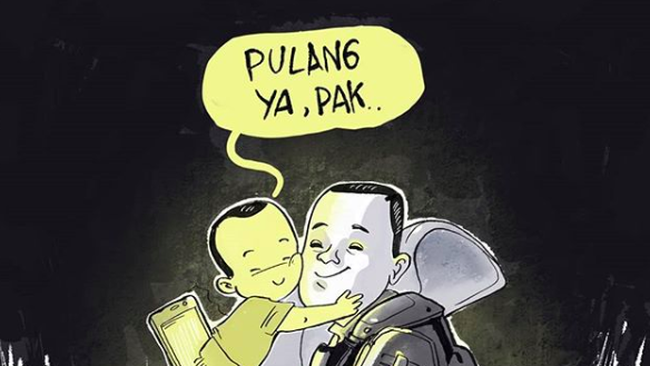 30+ Trend Terbaru Ilustrasi Rindu Ayah - Rabbit SMK