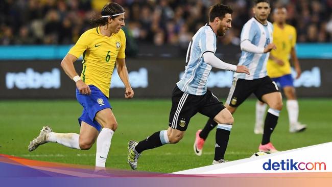 Jadwal brasil vs argentina