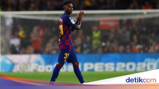 Bikin 2 Gol Dari 3 Laga Ansu Fati Lewati Messi