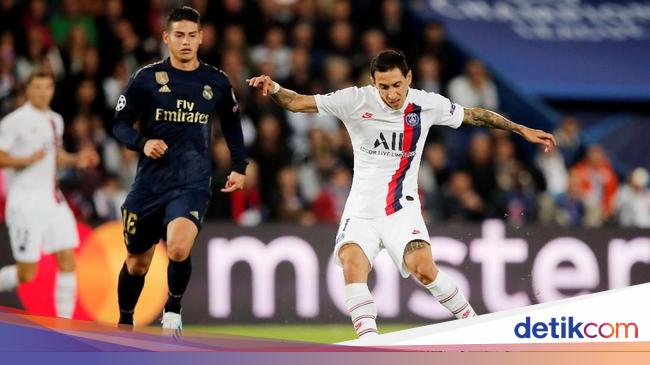 Psg Vs Madrid Di Maria Bawa Les Parisiens Memimpin 2 0 Di Babak I