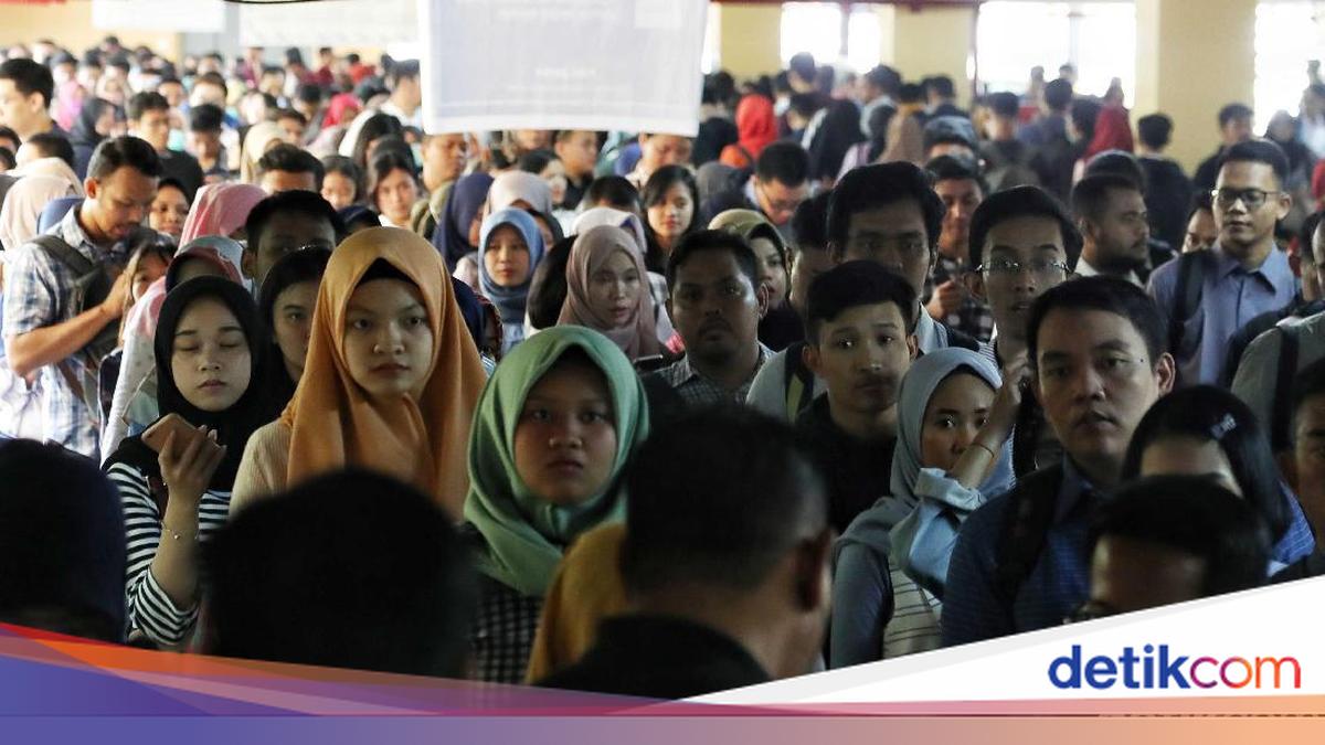 Data Bps: Pengangguran Di Ri Capai 7,24 Juta Orang!