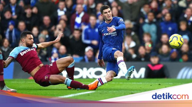 Chelsea Ditahan West Ham Tanpa Gol di Babak Pertama - detikSport