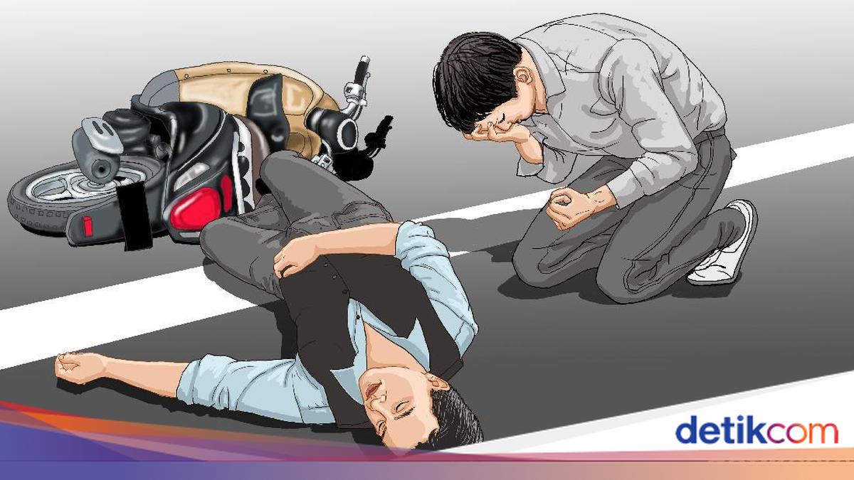 Pemotor di Jakbar Tewas di TKP Usai Ditabrak 'Kijang'