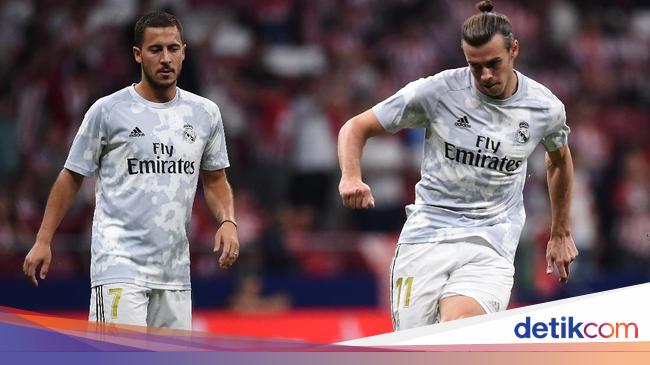 Real Madrid Tanpa Hazard dan Bale Saat Bersua Atletico - detikSport