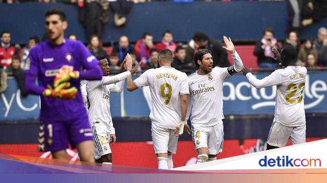 Osasuna Vs Real Madrid Comeback El Real Menang 4 1