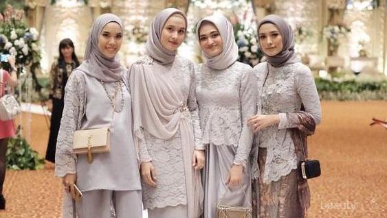 kebaya bridesmaid hijab modern