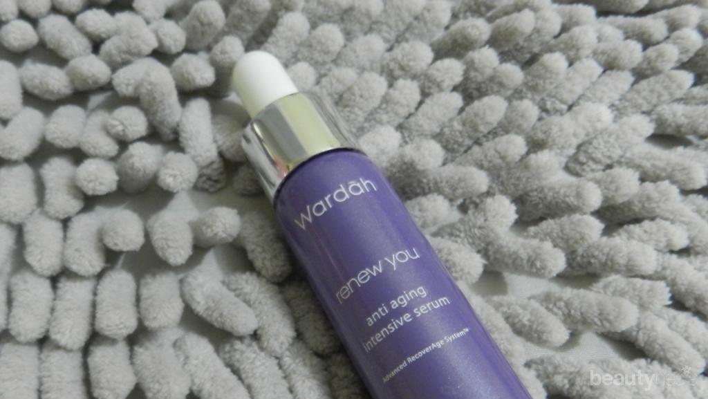 cara pemakaian serum wardah anti aging