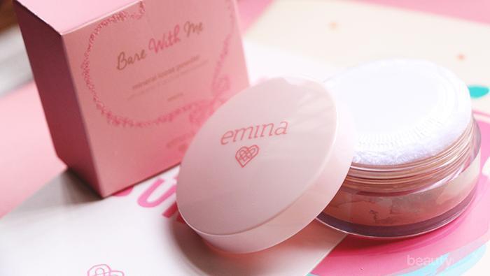 Review Emina Bare With Me Mineral Loose Powder Solusi Untuk Atasi Wajah Berminyak