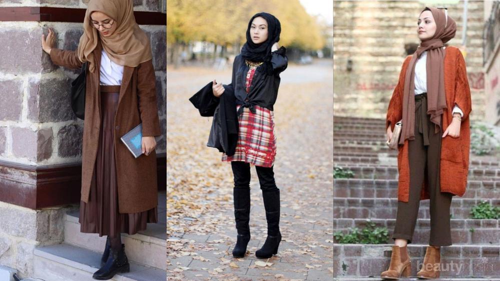 Coba Inspirasi Look Hijab dengan Sepatu 