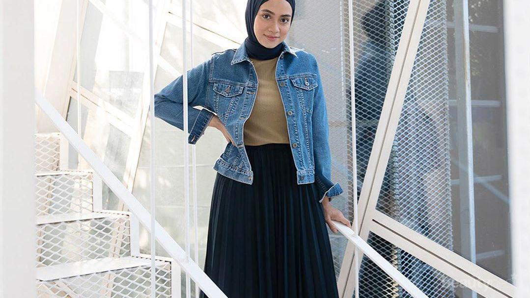 midi skirt untuk hijab