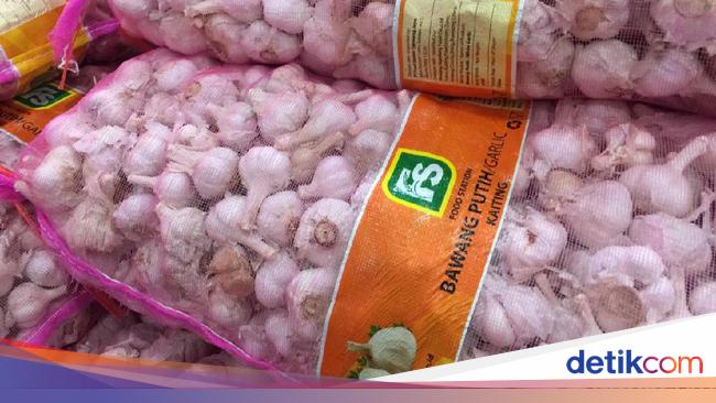 80.000 Ton Bawang Putih India dan China Guyur RI Selama Ramadan