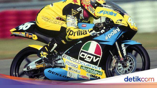 Cerita Valentino Rossi Tidak Tamat SMA Demi Balapan