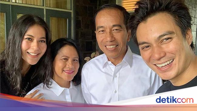 Momen Jokowi Kaget hingga Buka Kaca Mobil untuk Salaman dengan Baim Wong