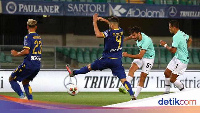 Verona Vs Inter Nerazzurri Tertahan 2 2