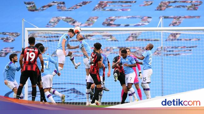 Man City Vs Bournemouth The Citizens Menang Tipis 2 1