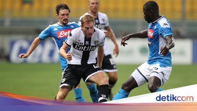 Parma Vs Napoli Partenopei Tumbang 1 2