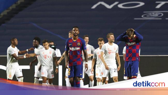 10 Gol Di Laga Barca Vs Bayern Masuk Daftar Rekor Liga Champions