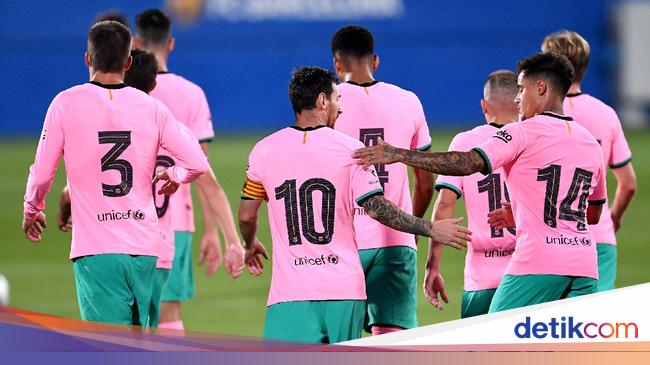 Video Aksi Coutinho Messi Bantu Barcelona Gebuk Girona